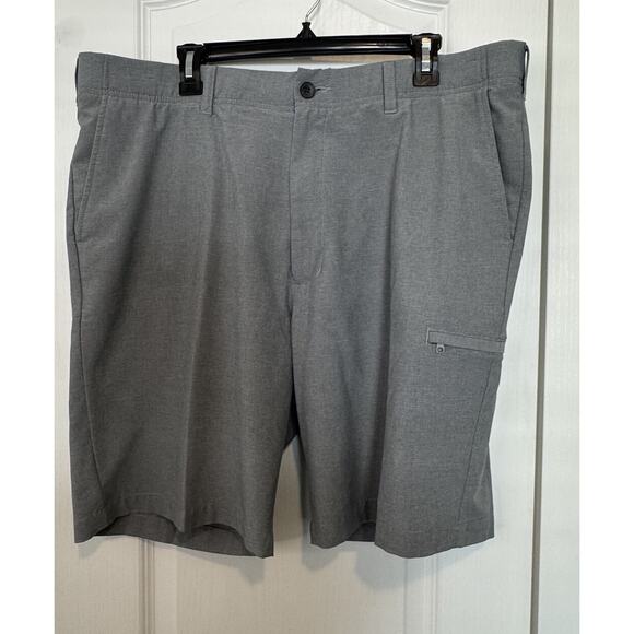 Haggar Active Series Mens Gray Lightweight Golf Comfort Performance Short Sz 40 - Picture 4 of 12